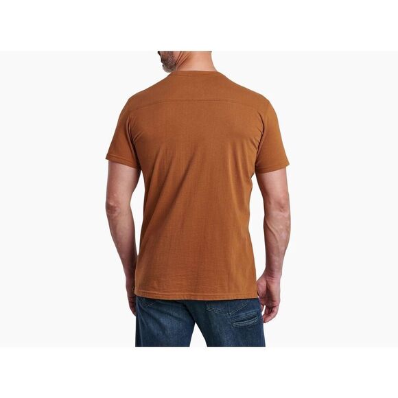 KUHL Men’s Born In The Mountains Tee Burnt Umber Size XL - Picture 2 of 7